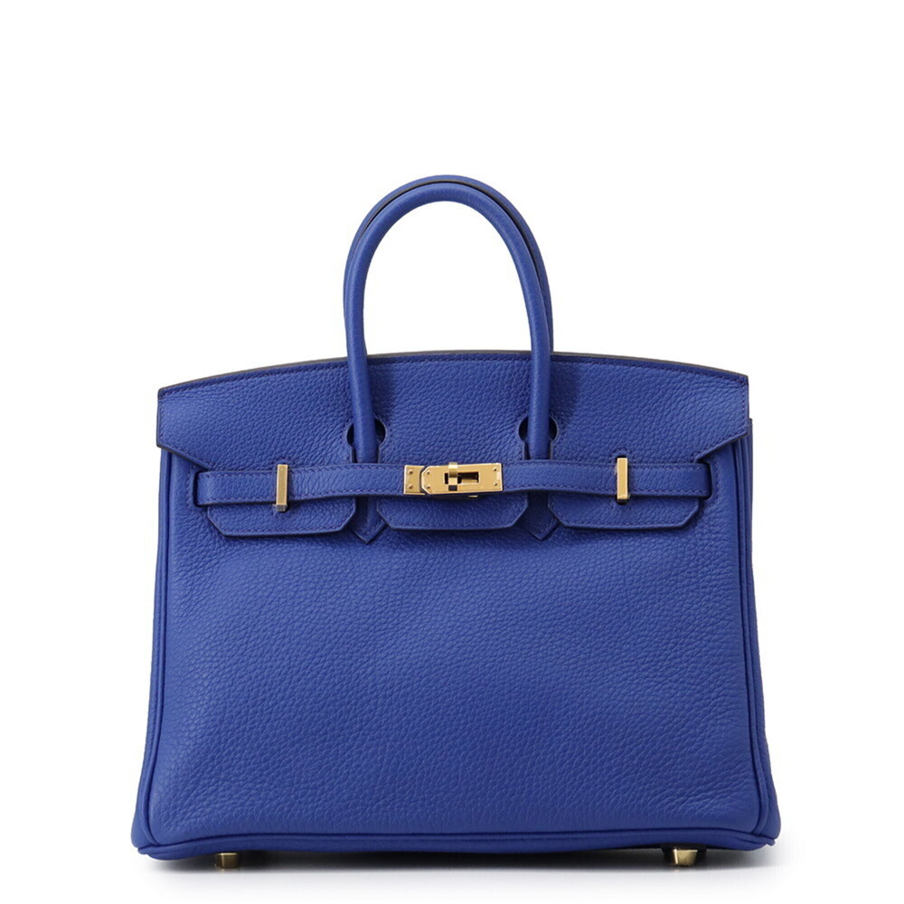 Hermes Birkin 25 Blue Royal Togo U stamp HERMES handbag women's